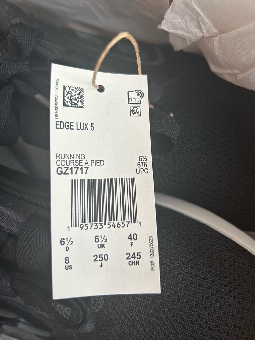 adidas Edge Lux 5 Womens Running Shoes size 8 NIB - Picture 10 of 12